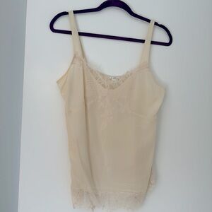 Club Monaco Cami Cream size medium